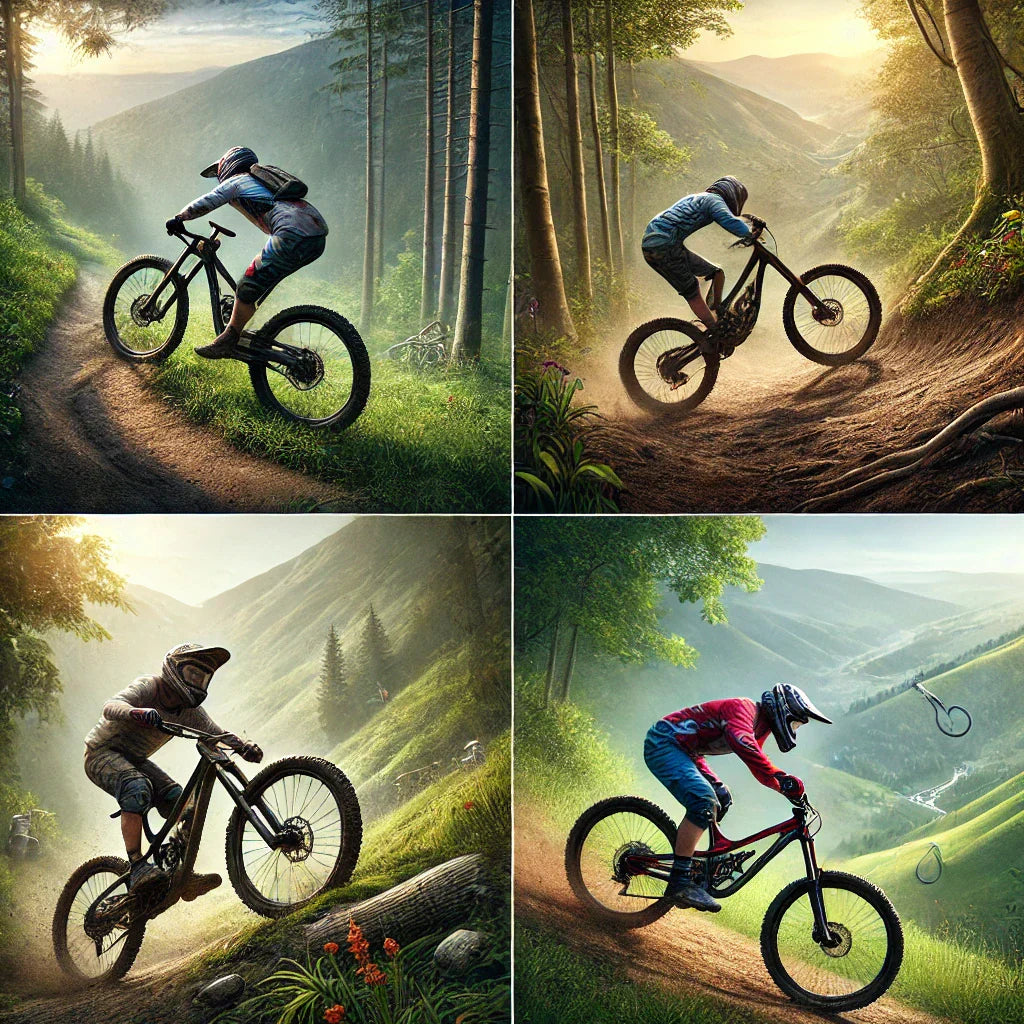 Las 4 modalidades principales del mountain bike: trail, descenso, cross country y enduro