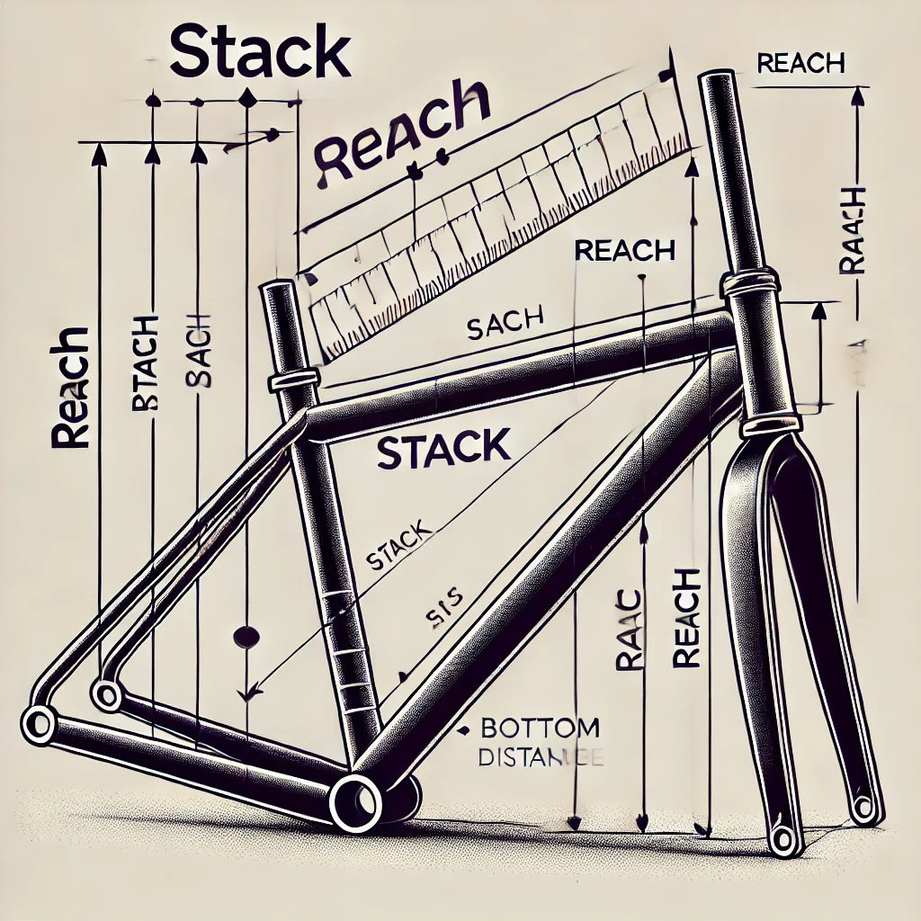 La importancia del stack y reach en la geometría de tu bici