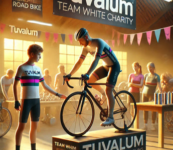Valentí Sanjuan vende su material deportivo en Tuvalum para ayudar al proyecto social Team White