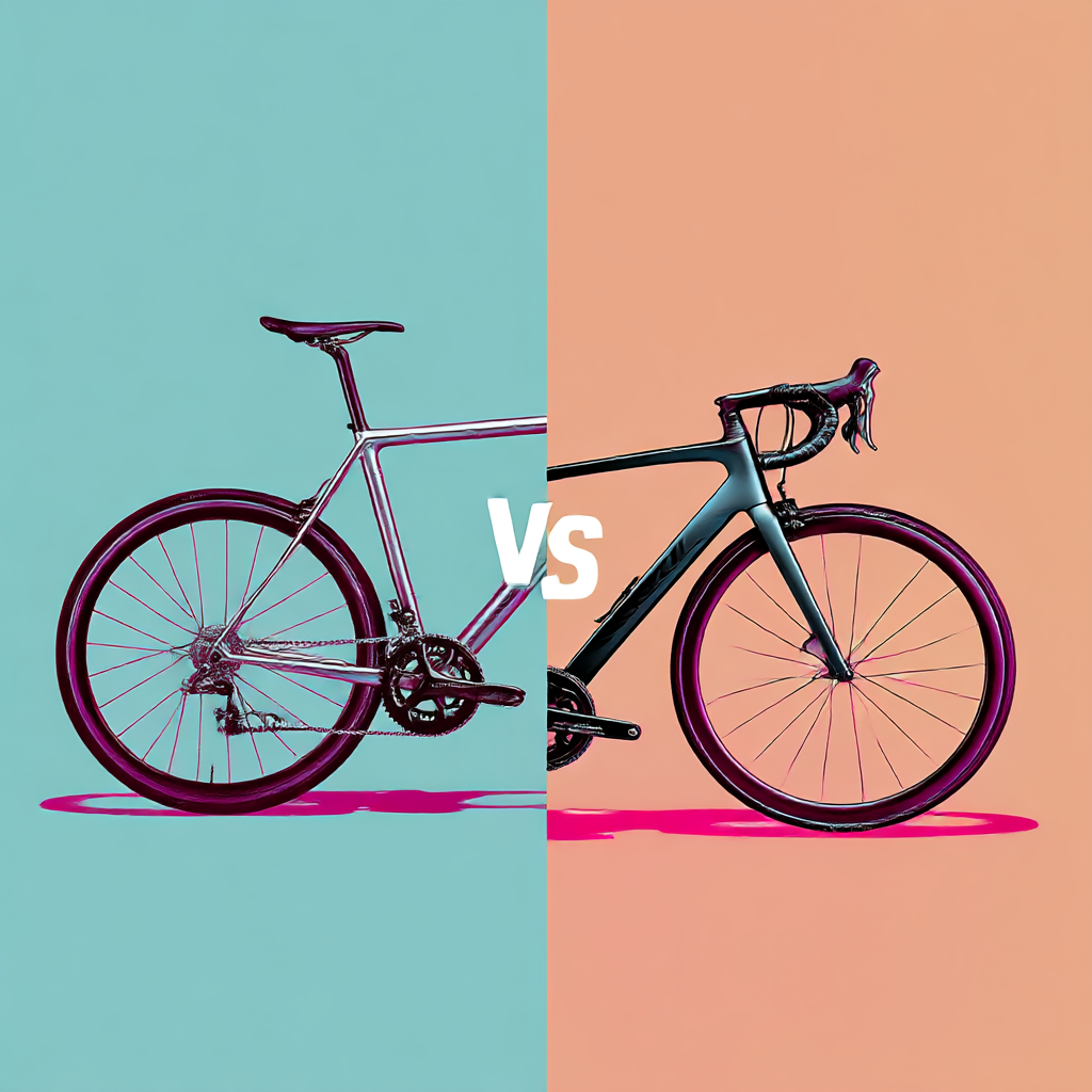 Aluminio vs carbono en bicicletas: ¿qué material elegir?